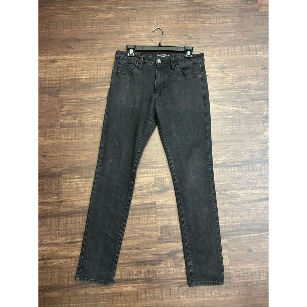 Indigo Wisdom Denim Dark Gray/Black Jeans, Sz 32 x 32, MSRP $104